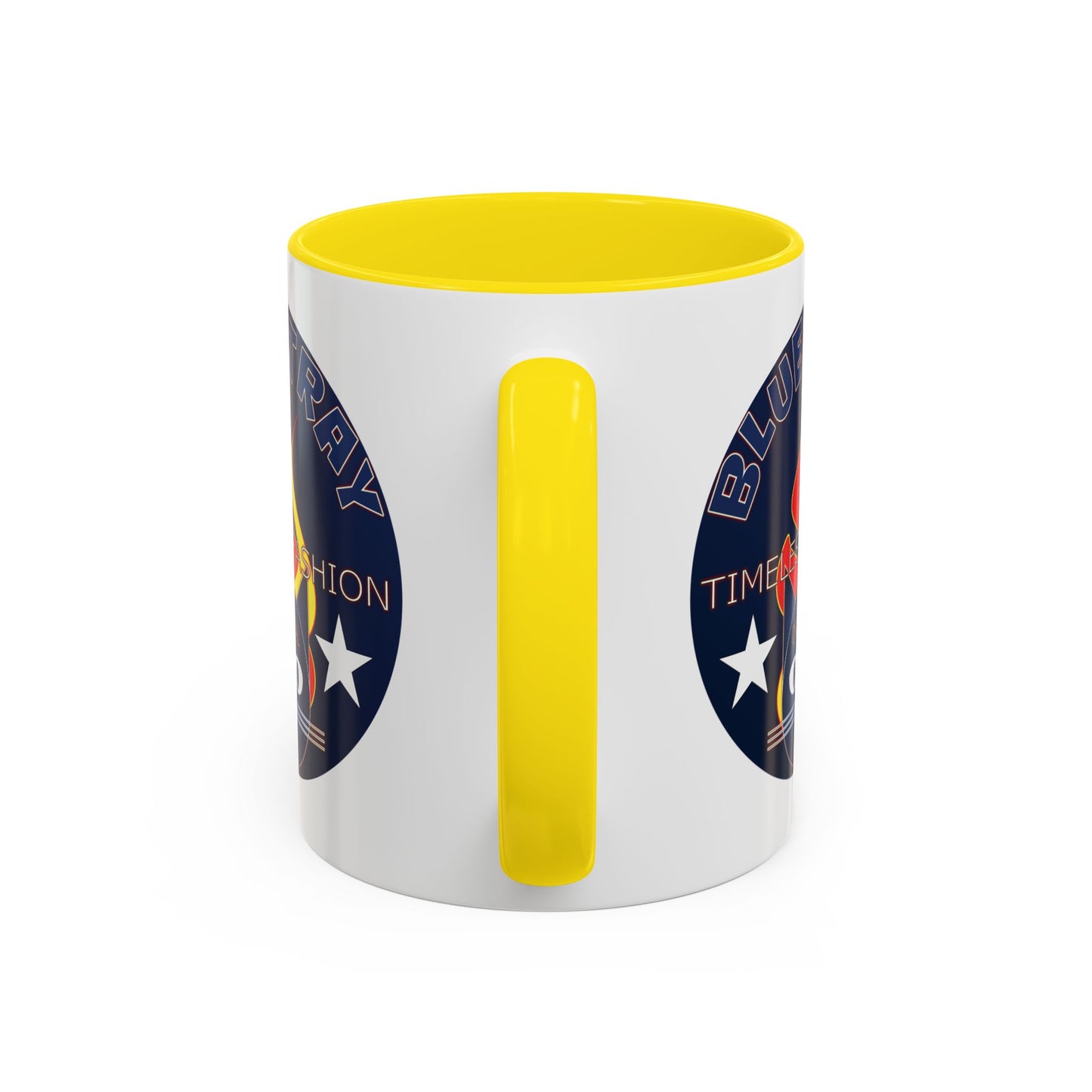 Bluestray Timeless Fashion Accent Coffee Mug — Retro Cat Logo 11/15oz