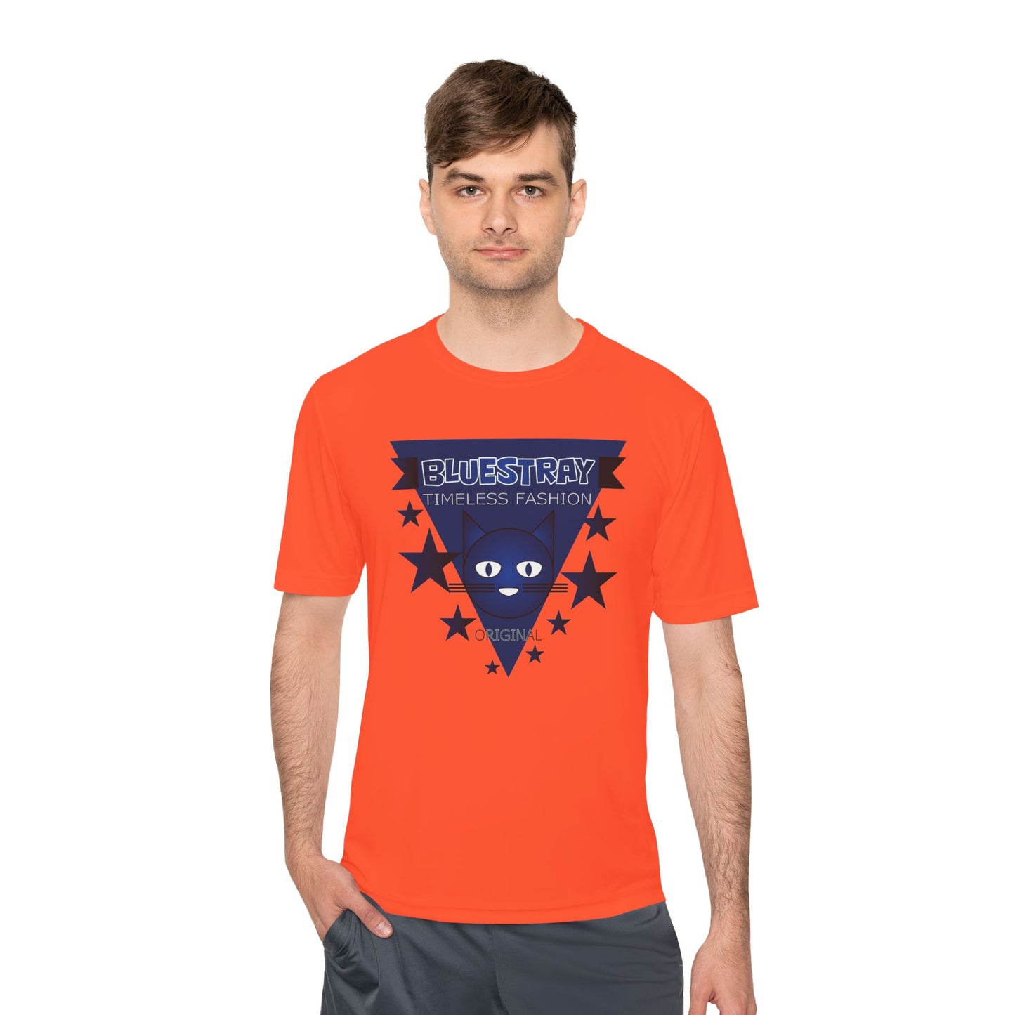 Bluestray Timeless Fashion Tee — Retro Triangle Star Graphic