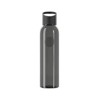Bluestray Logo Water Bottle — Clear Reusable Bottle with Star & Flame Emblem