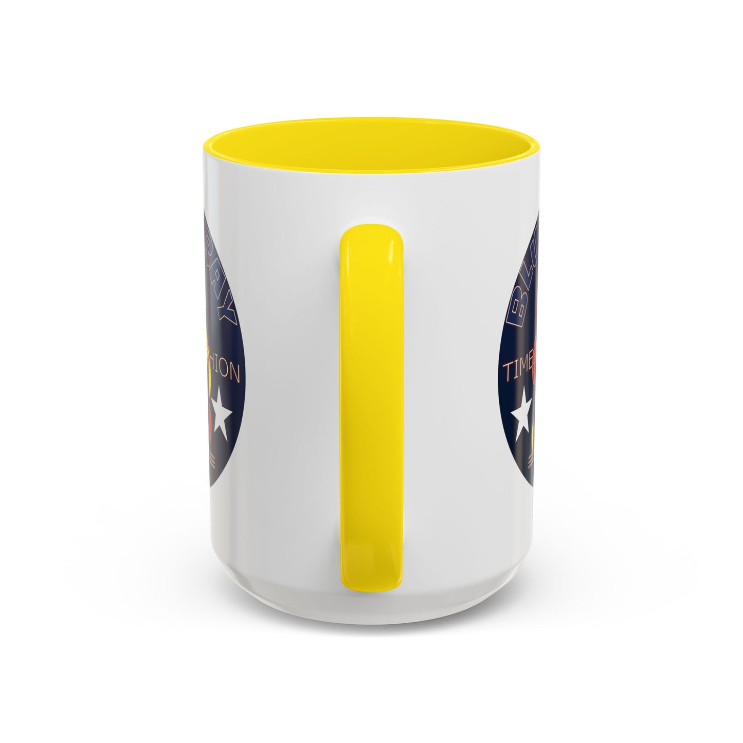 Bluestray Timeless Fashion Accent Coffee Mug — Retro Cat Logo 11/15oz