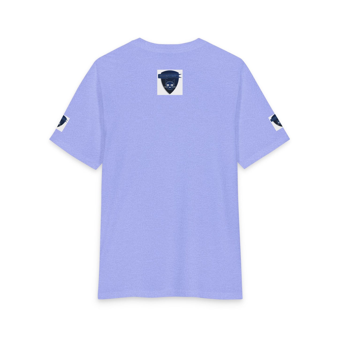 Bluestray Cat Shield T-Shirt — Retro Navy Crest Tee