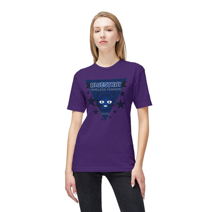 Bluestray Triangle Graphic T-Shirt — Timeless Fashion Cat Eyes Design