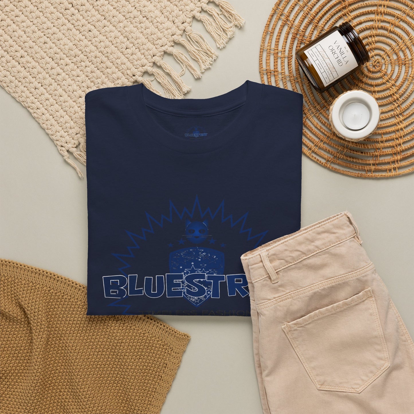 Bluestray Vintage Logo Tee — Timeless Fashion Graphic T-Shirt