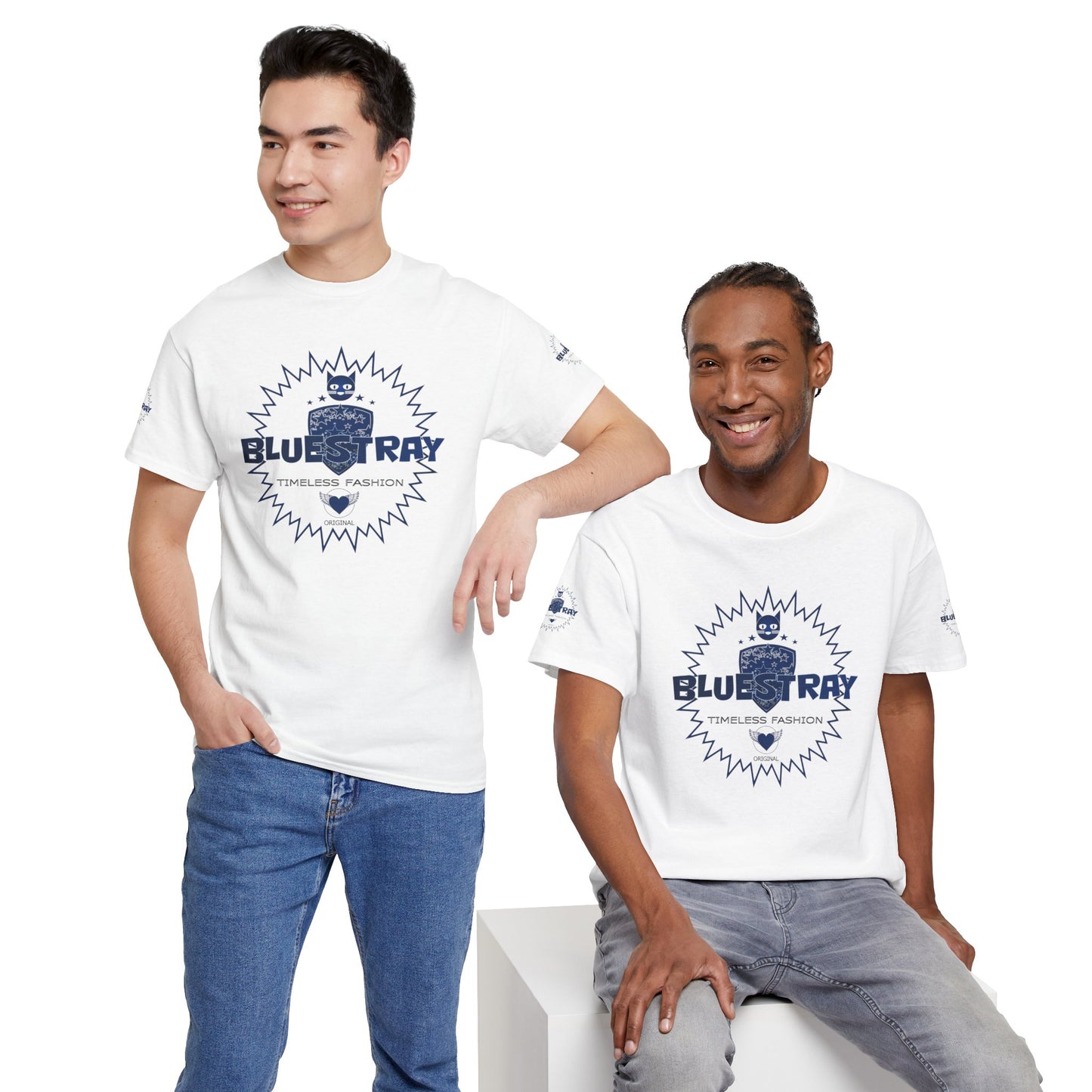 Bluestray Vintage Logo Tee — Timeless Fashion Graphic T-Shirt