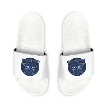 Women's Slide Sandals — Removable-Strap Bluestray Cat Logo Slides