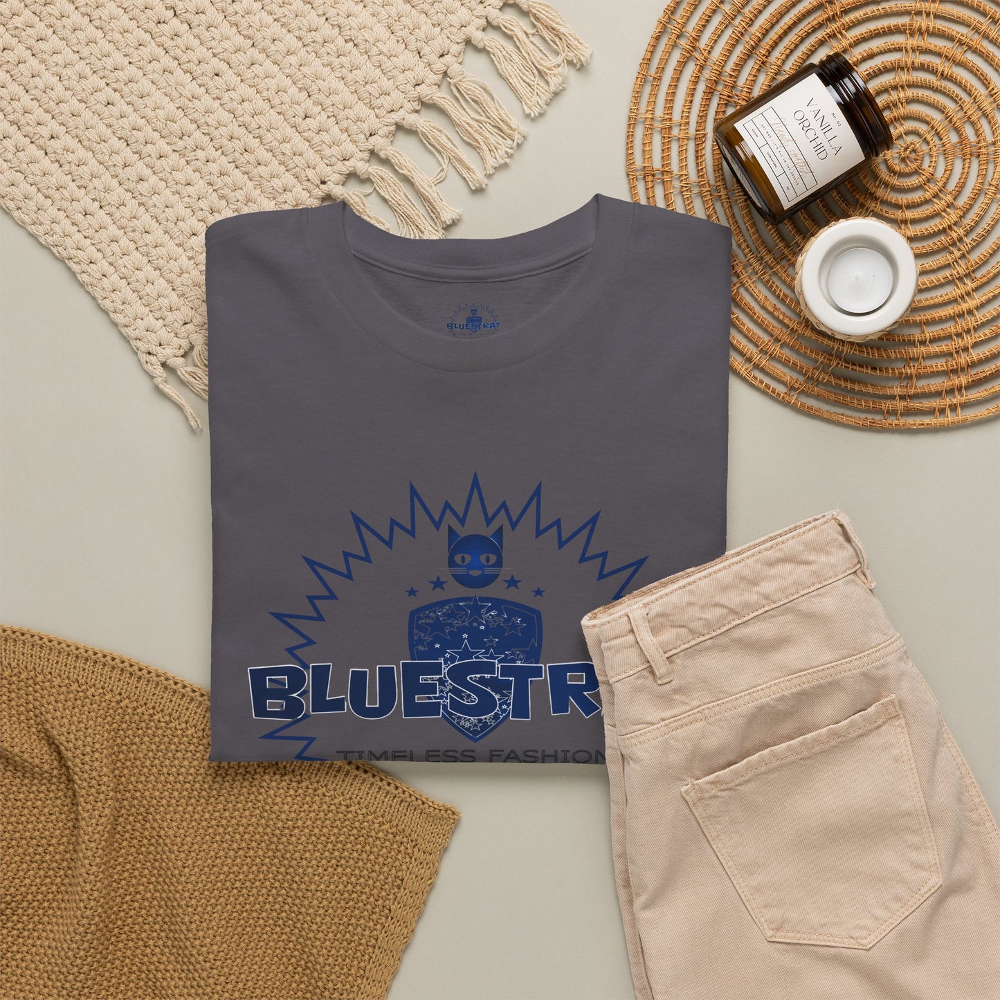 Bluestray Vintage Logo Tee — Timeless Fashion Graphic T-Shirt