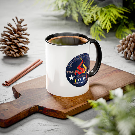 Bluestray Cat Logo Mug — Colorful 11oz/15oz Ceramic Coffee Cup