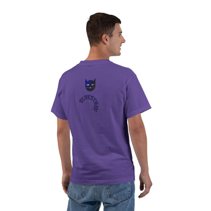 Bluestray Cat Graphic T-Shirt — 'BluesTown' Fashion Tee