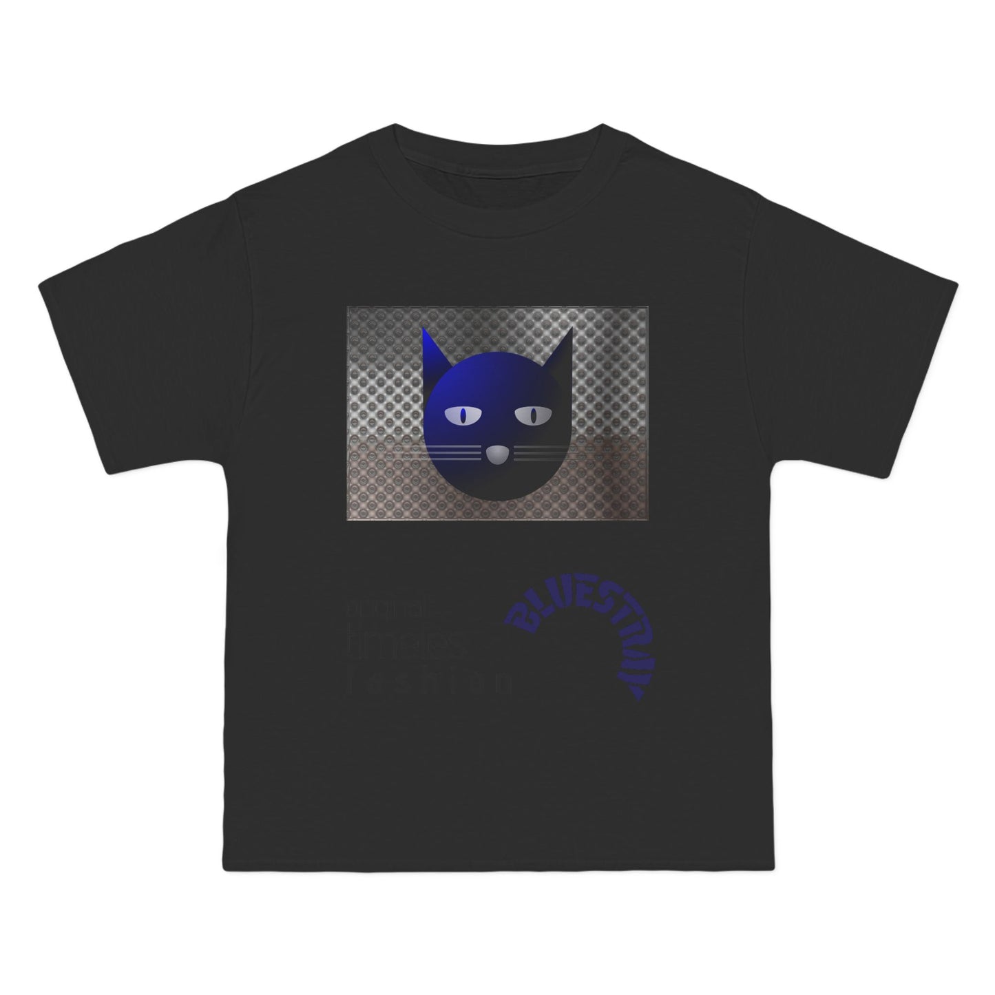 Bluestray Cat Graphic T-Shirt — 'BluesTown' Fashion Tee
