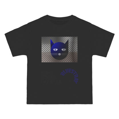 Bluestray Cat Graphic T-Shirt — 'BluesTown' Fashion Tee