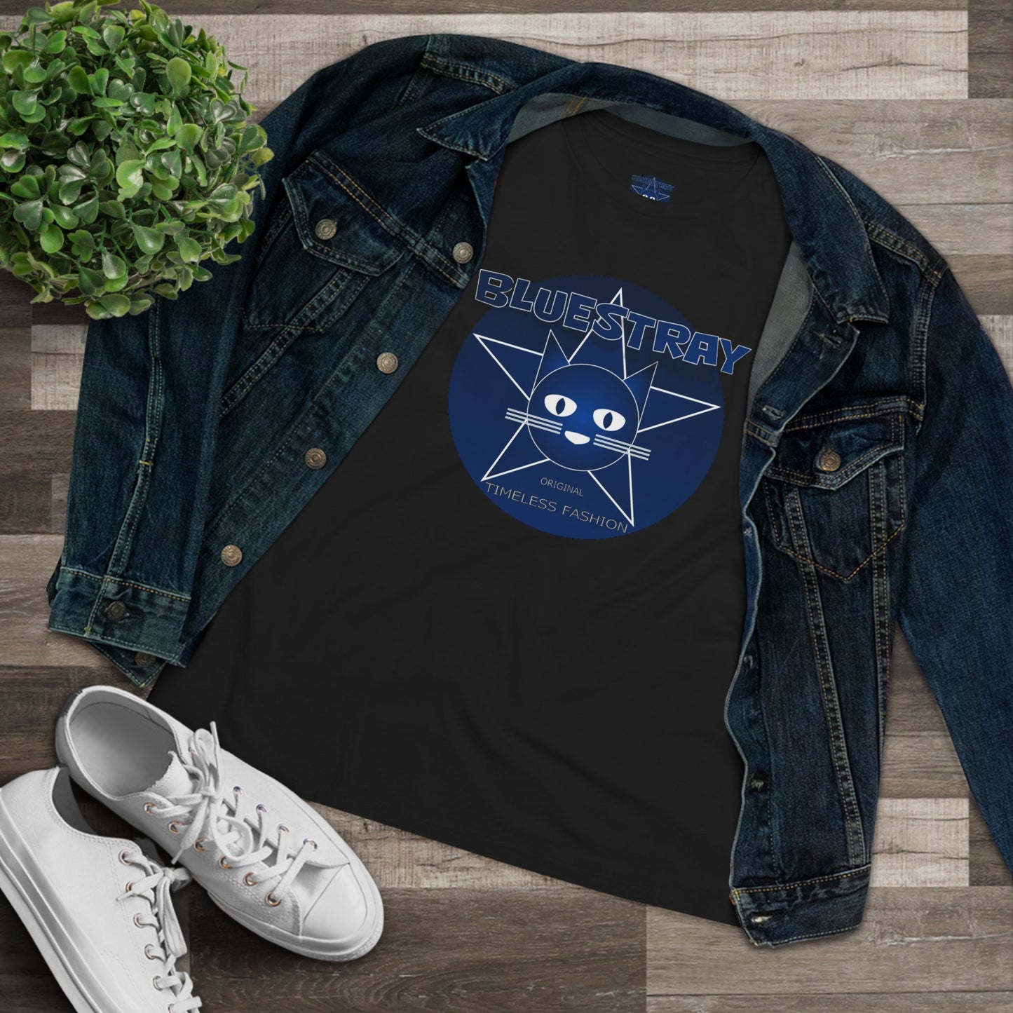 Bluestray Cat Graphic Tee — Women's Cat Lover T-Shirt