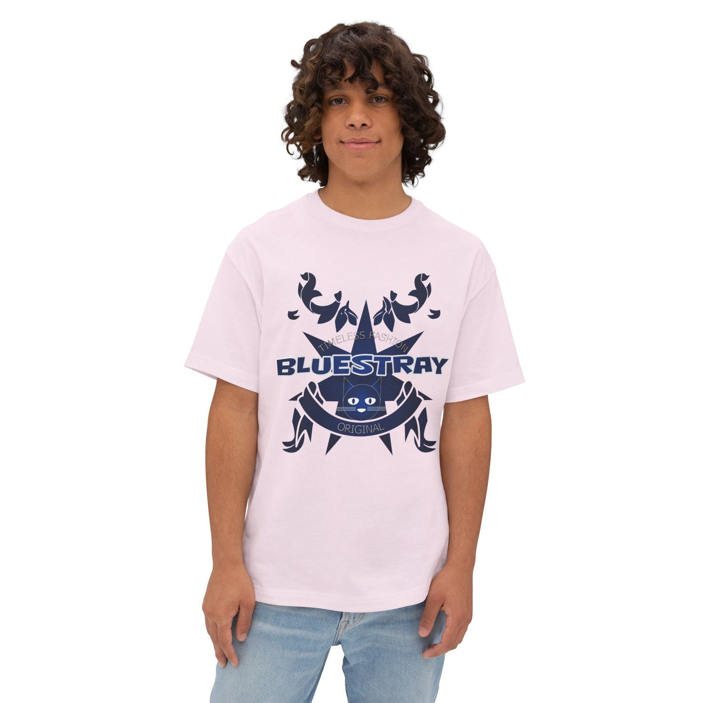 Bluestray Crab Graphic Tee — Oversized Boxy T‑Shirt
