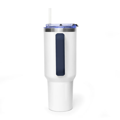 40oz Vacuum Tumbler — Bluestray Cat Logo Insulated Travel Mug