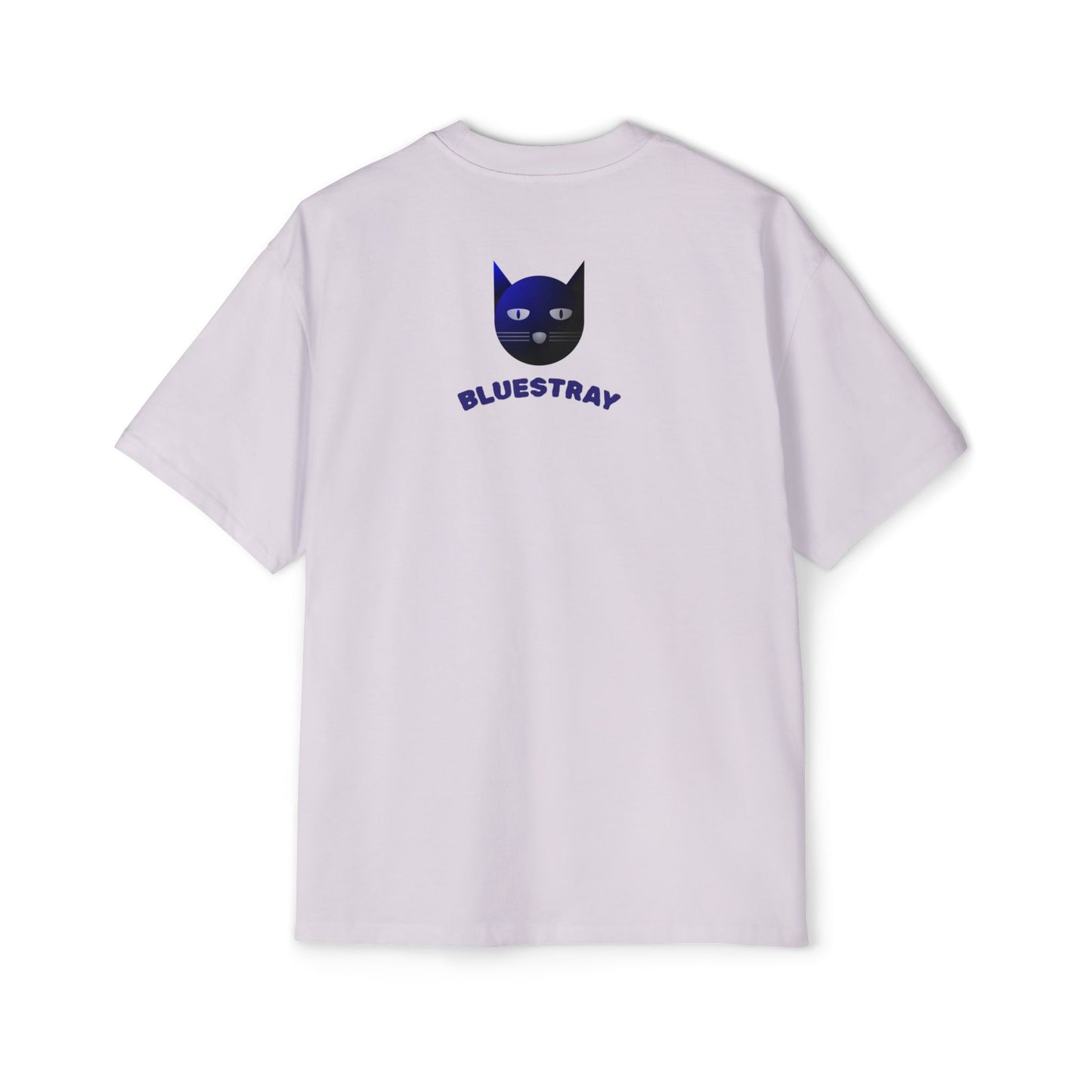 Bluestray Cat Tee — Graphic Men's Oversized T-Shirt