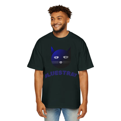 Bluestray Cat Tee — Graphic Men's Oversized T-Shirt