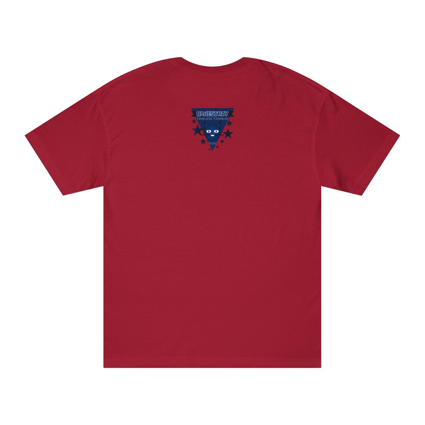 Bluestray Timeless Fashion Tee — Vintage Cat Triangle Logo T‑Shirt