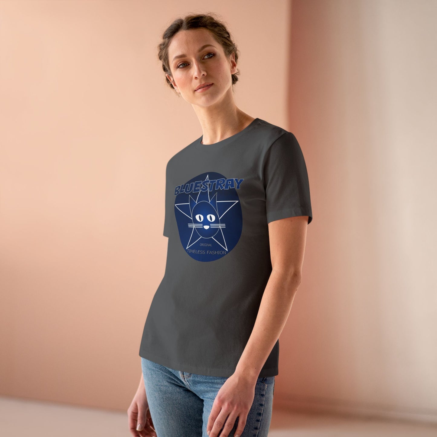 Bluestray Cat Graphic Tee — Women's Cat Lover T-Shirt
