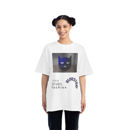 Bluestray Cat Graphic T-Shirt — 'BluesTown' Fashion Tee