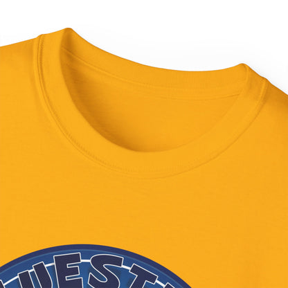Bluestray Cat T‑Shirt — Blue Star Graphic Tee