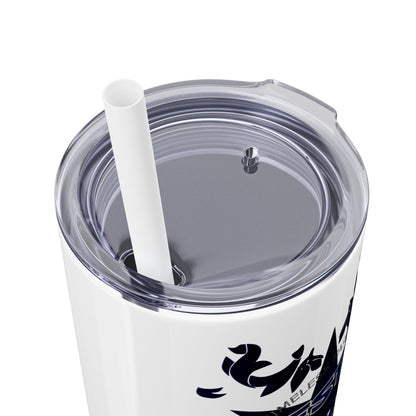 Bluestray Crab Skinny Tumbler — 20oz Stainless Travel Cup with Straw