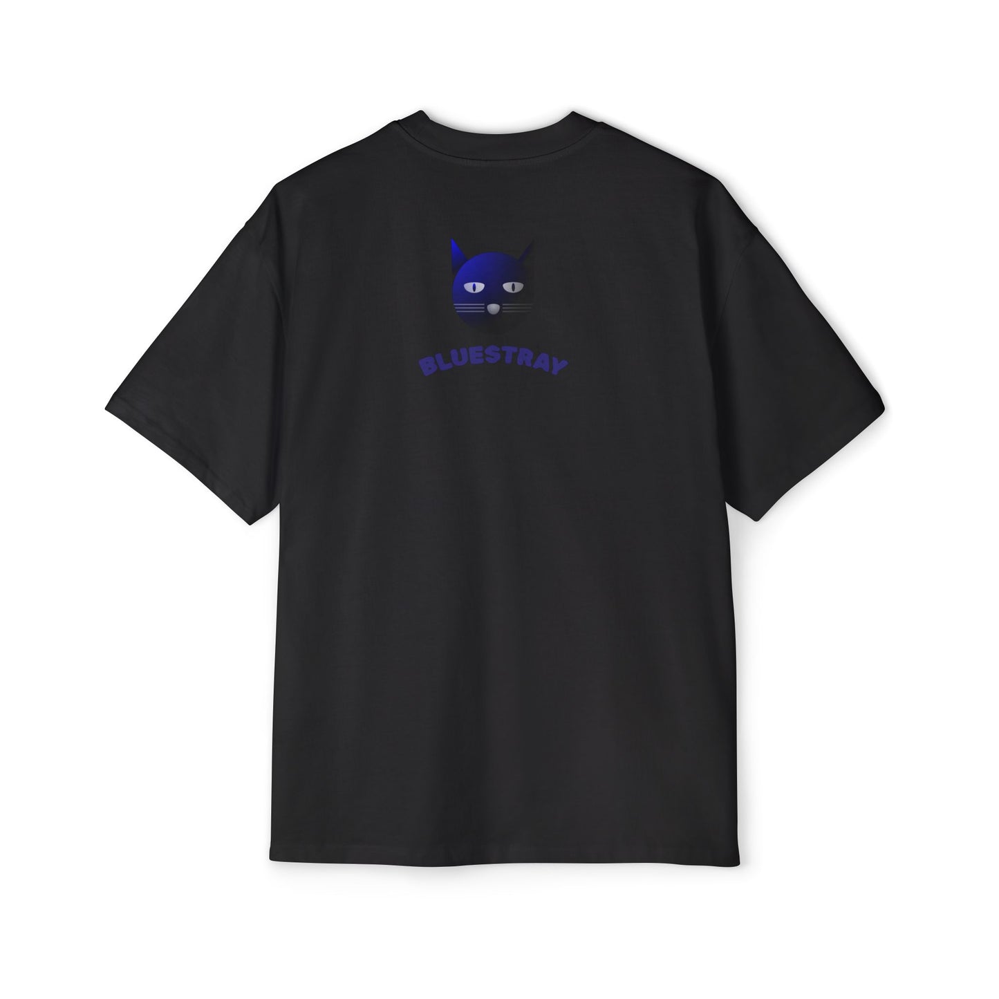 Bluestray Cat Tee — Graphic Men's Oversized T-Shirt