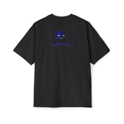 Bluestray Cat Tee — Graphic Men's Oversized T-Shirt