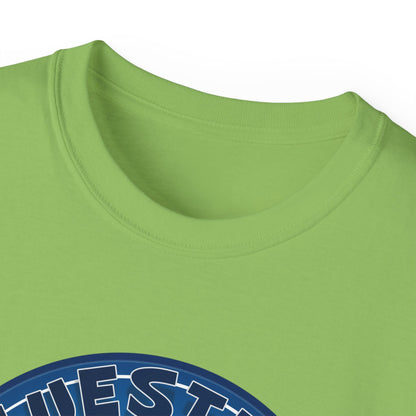 Bluestray Cat T‑Shirt — Blue Star Graphic Tee