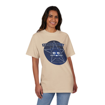Bluestray Star Cat T-Shirt — Retro Graphic Tee