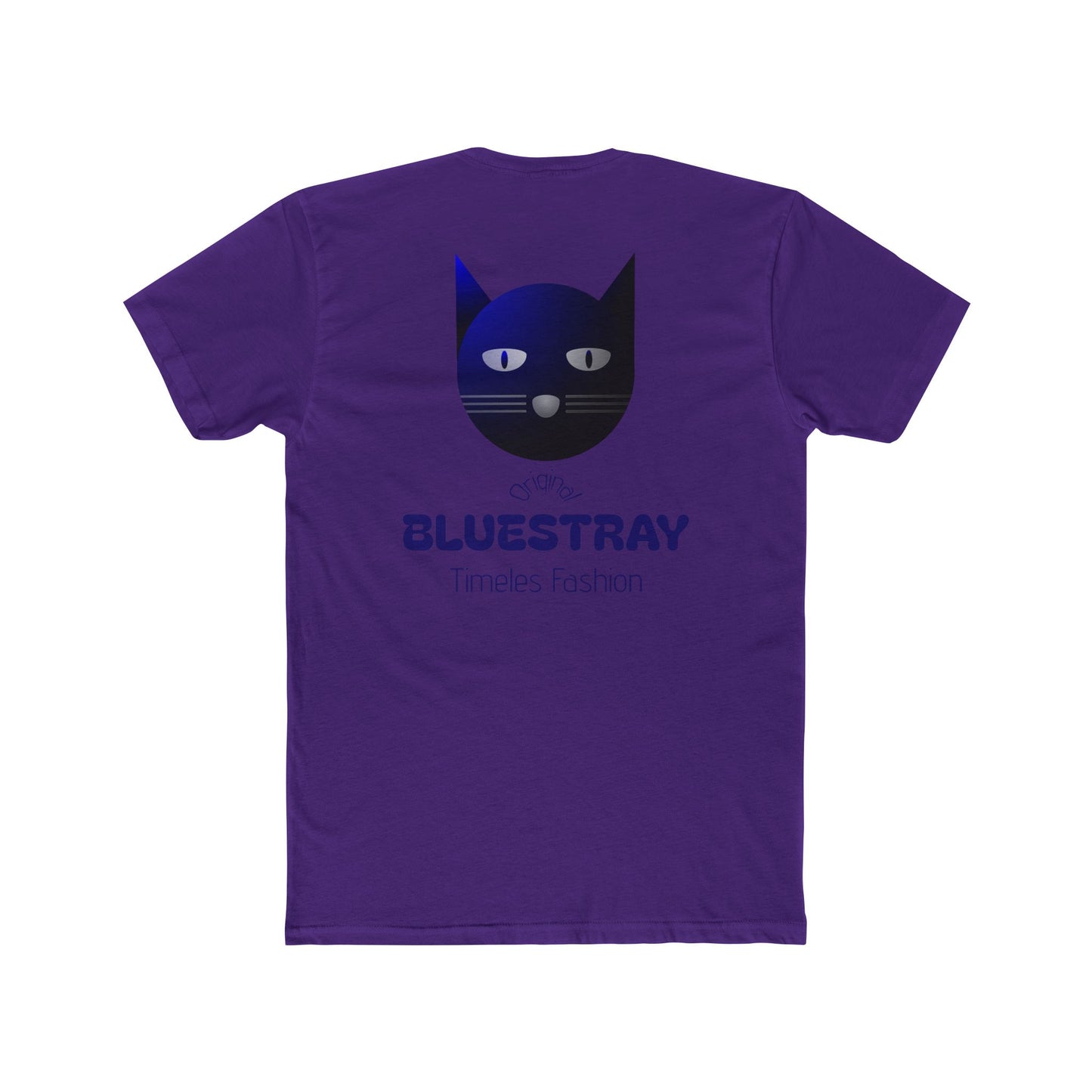 Bluestray Cat Graphic Tee — Timeless Fashion Cotton T‑Shirt