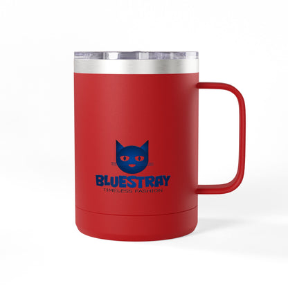 15oz Insulated Mug — Bluestray Cat Logo Travel Tumbler