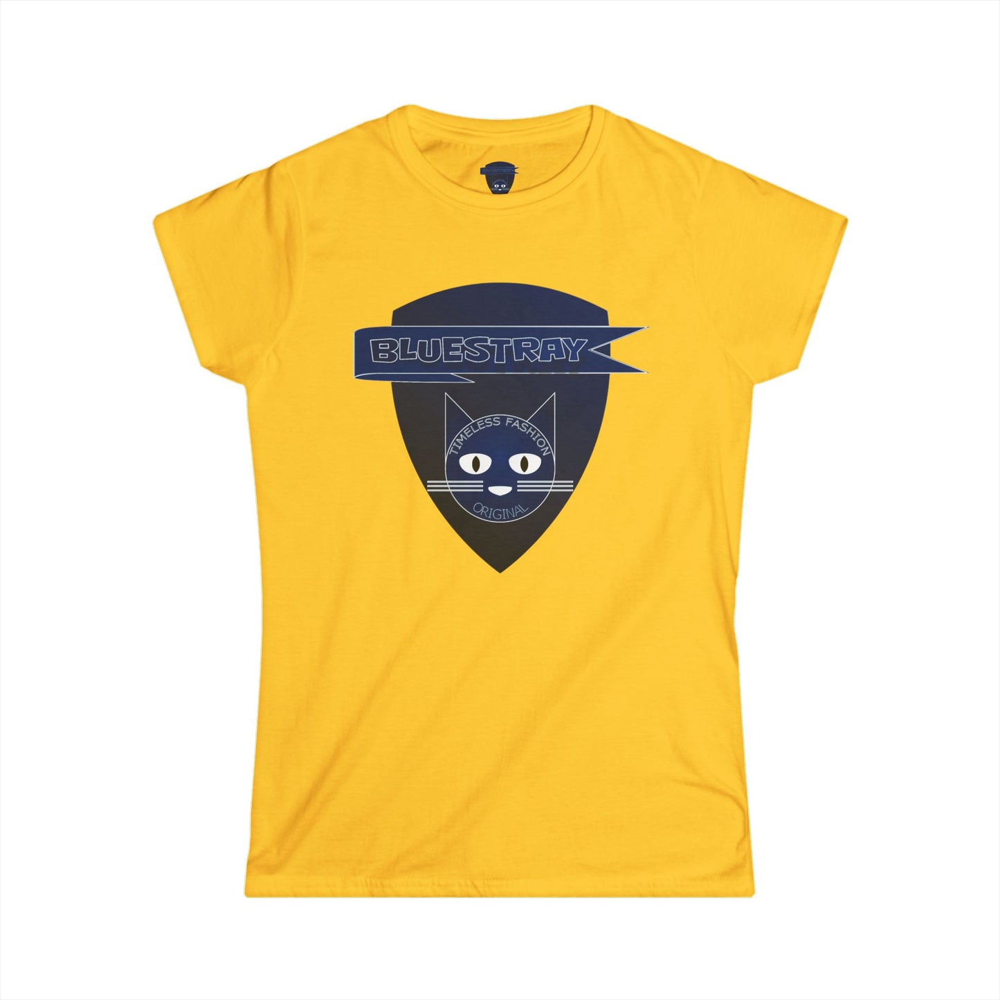 Bluestray Cat Logo Tee — Women's Graphic T-Shirt