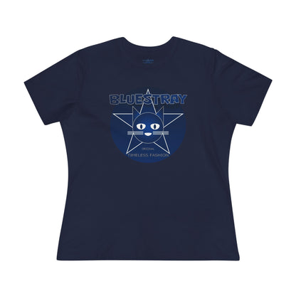 Bluestray Cat Graphic Tee — Women's Cat Lover T-Shirt