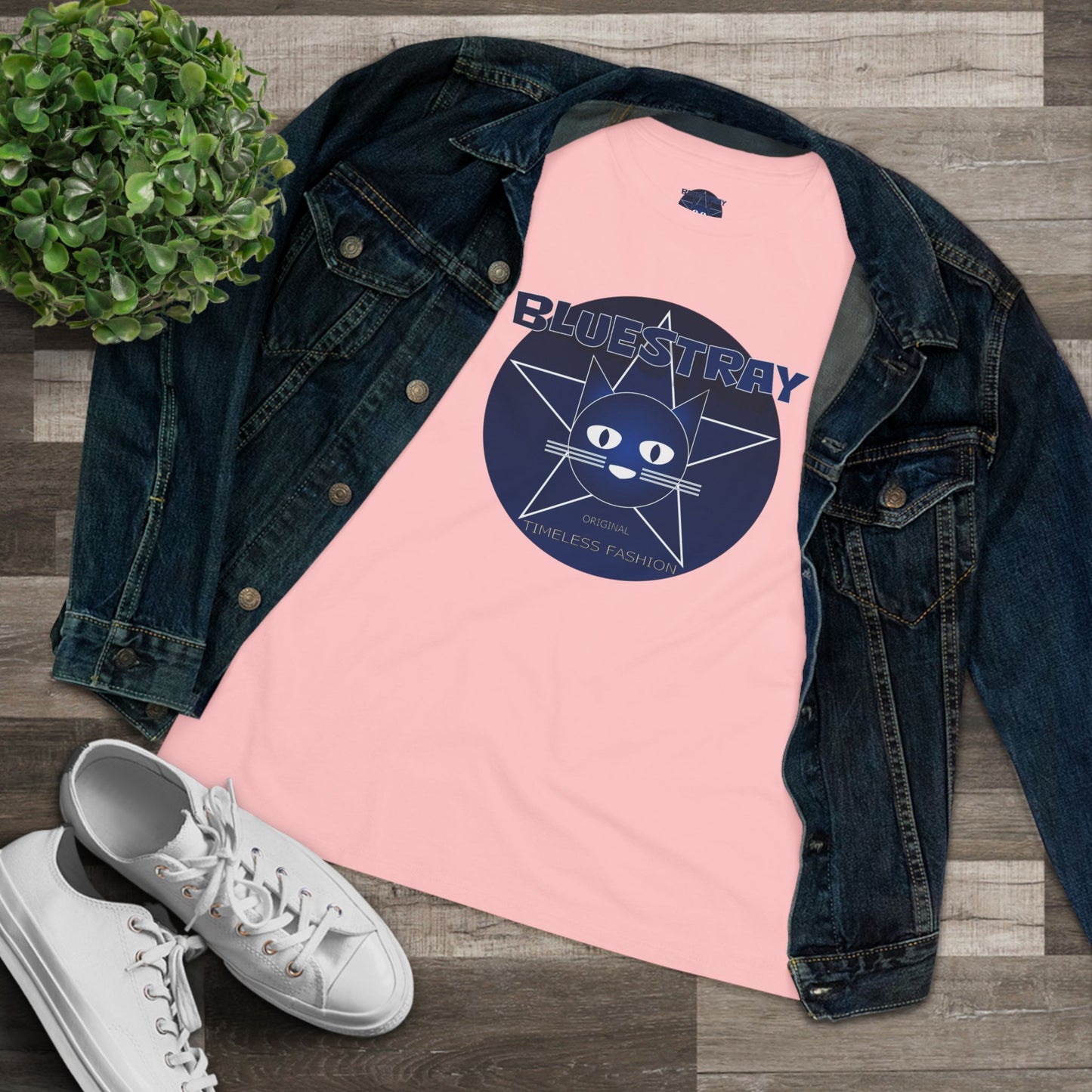 Bluestray Cat Graphic Tee — Women's Cat Lover T-Shirt