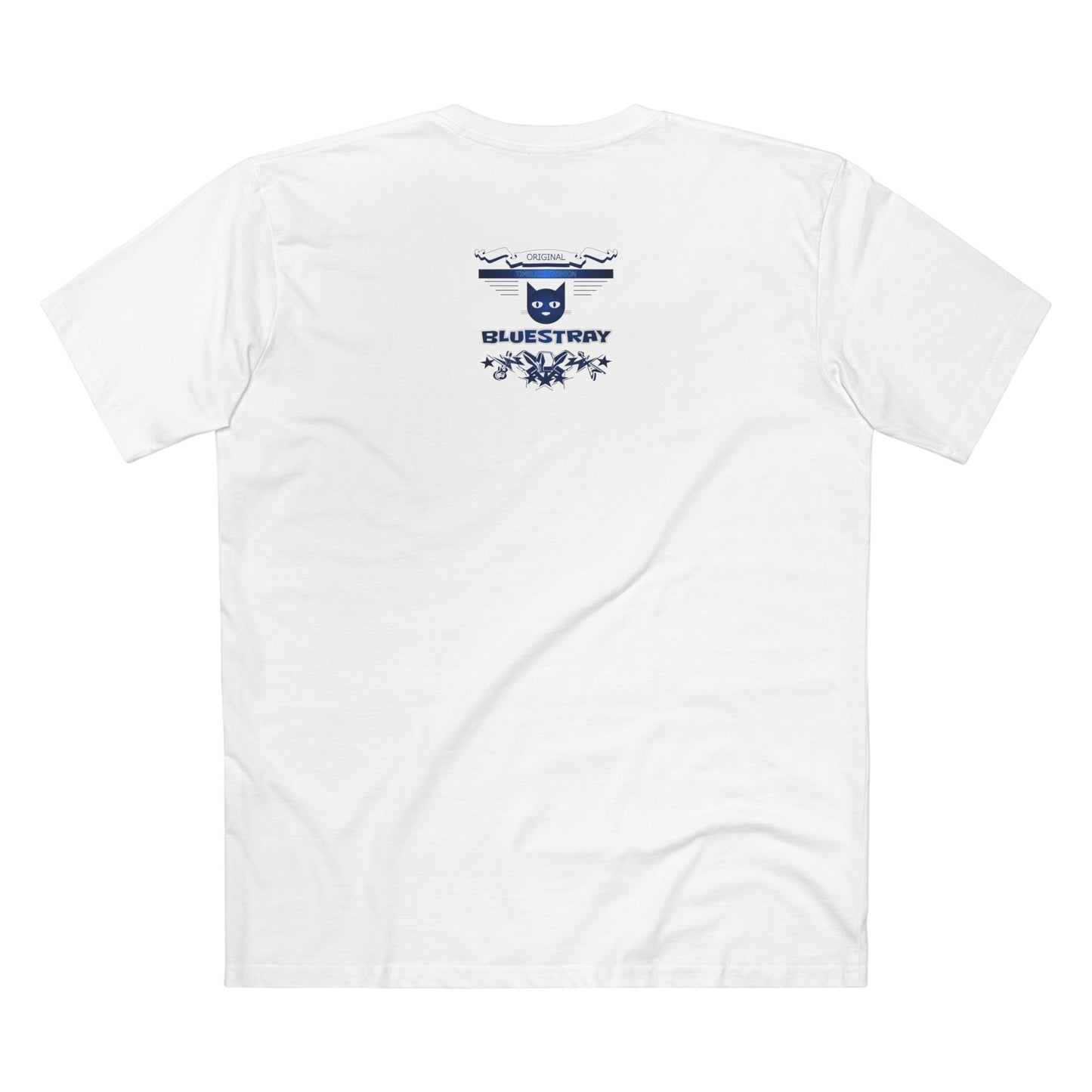 Bluestray Graphic Tee — Retro Cat Logo T-Shirt