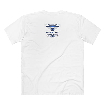 Bluestray Graphic Tee — Retro Cat Logo T-Shirt