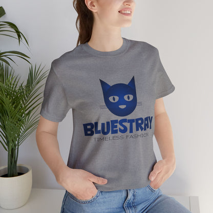 Bluestray Cat Logo T-Shirt — Timeless Fashion Graphic Tee