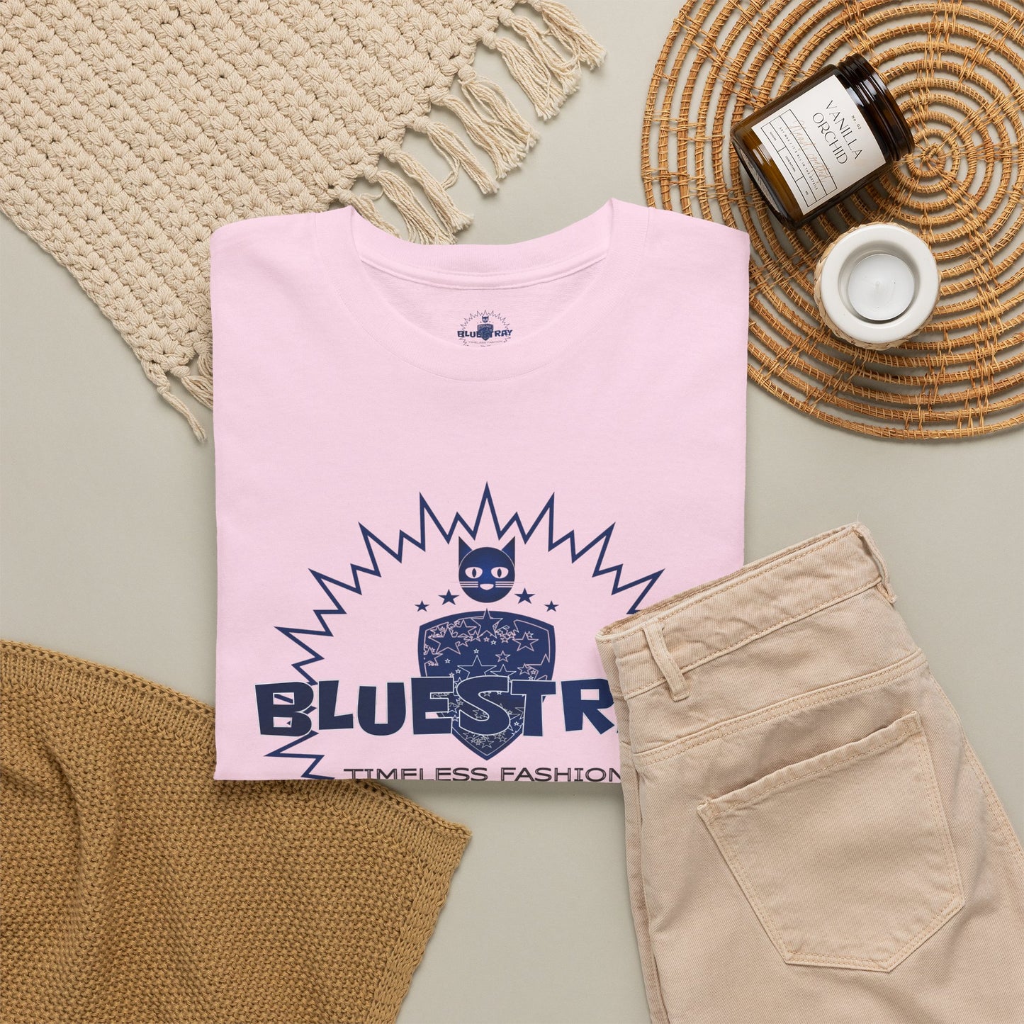 Bluestray Vintage Logo Tee — Timeless Fashion Graphic T-Shirt