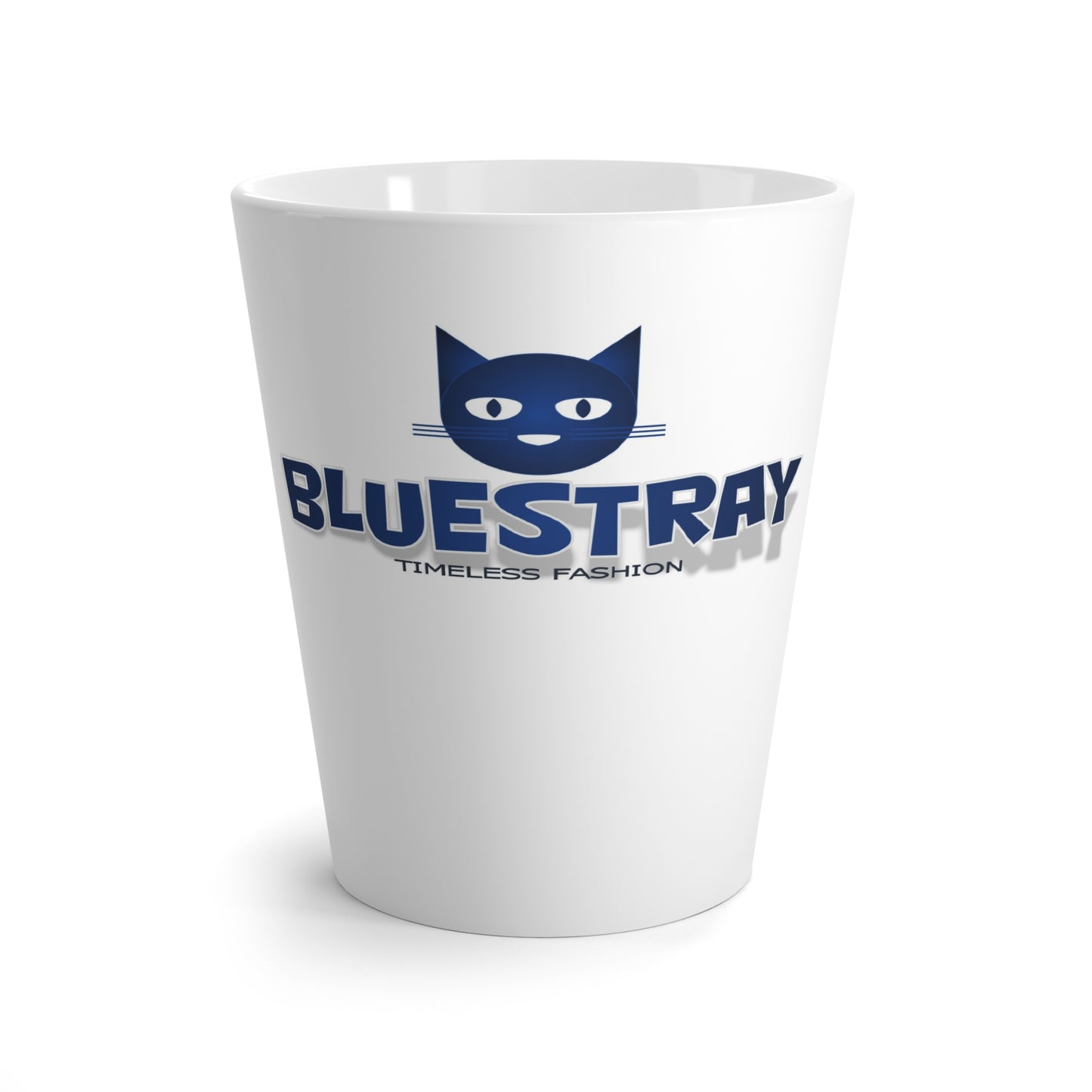Bluestray Cat Logo Latte Mug – Timeless Fashion Coffee Cup