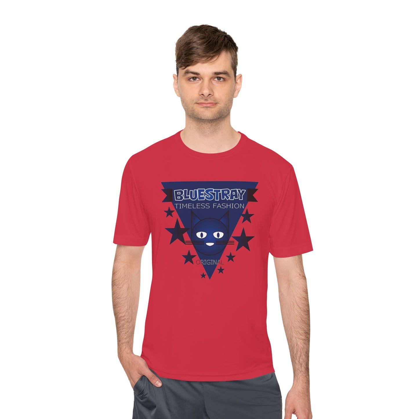 Bluestray Timeless Fashion Tee — Retro Triangle Star Graphic