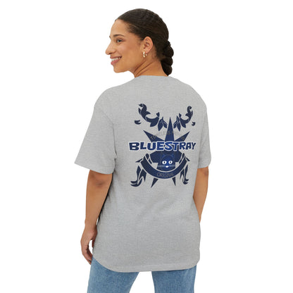 Bluestray Crab Graphic Tee — Oversized Boxy T‑Shirt
