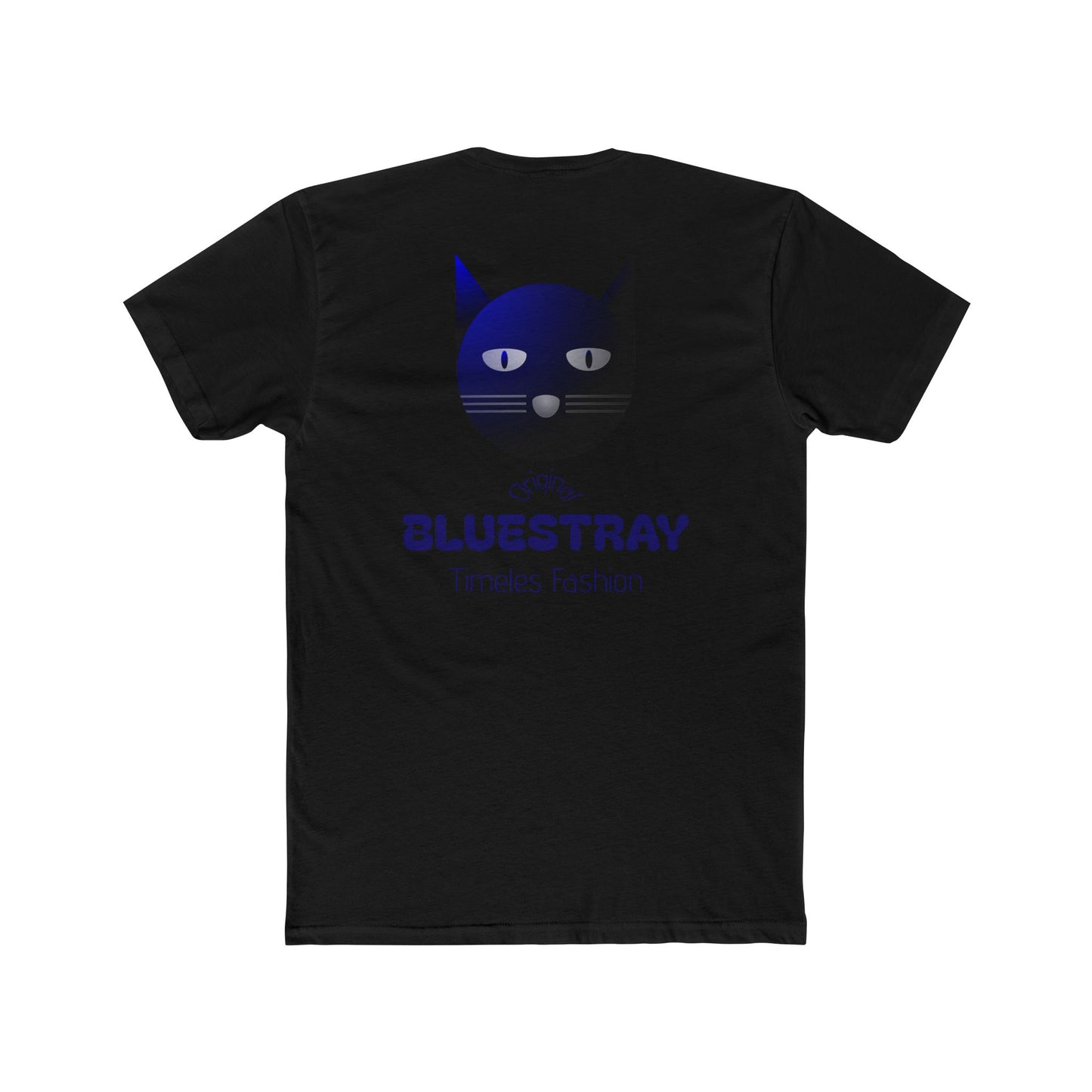 Bluestray Cat Graphic Tee — Timeless Fashion Cotton T‑Shirt