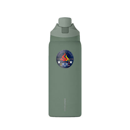 Bluestray Oasis 32oz Insulated Water Bottle — Double-Wall Vacuum Sports Flask with Logo