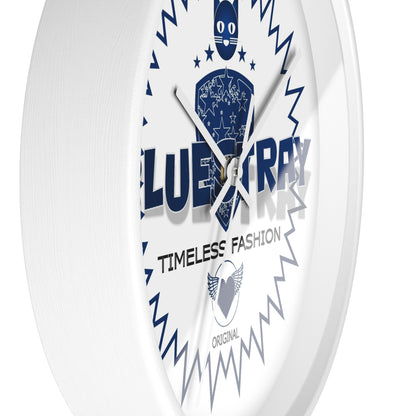 Bluestray Timeless Fashion Wall Clock — Modern Logo Decorative Clock