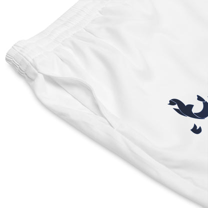 Beach Shorts — Bluestray Crab Logo Elastic Swim Trunks