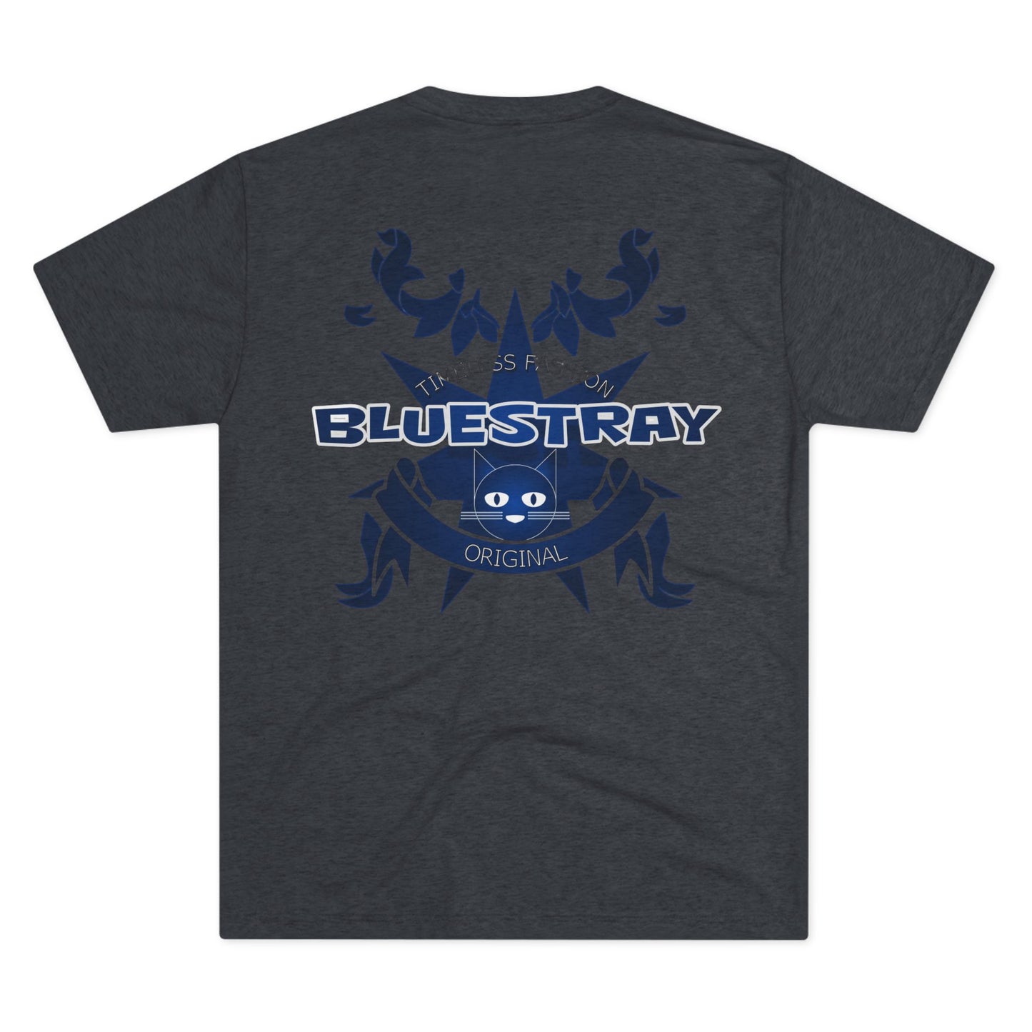 Bluestray Crab Graphic Tee — Nautical Cat Logo Short-Sleeve Shirt