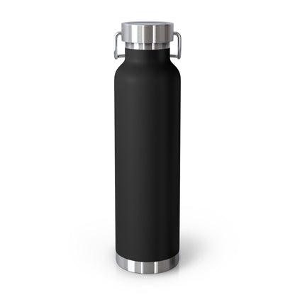 22oz Copper Bluestray Vacuum Bottle — Retro Campfire Logo Insulated Water Bottle