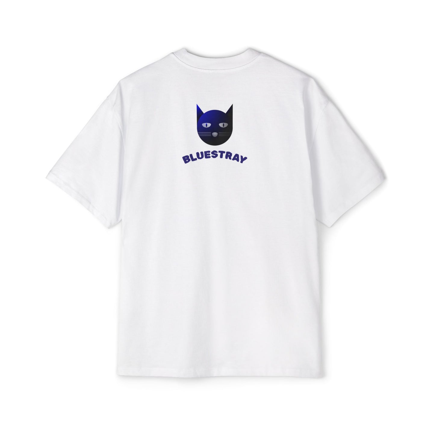 Bluestray Cat Tee — Graphic Men's Oversized T-Shirt