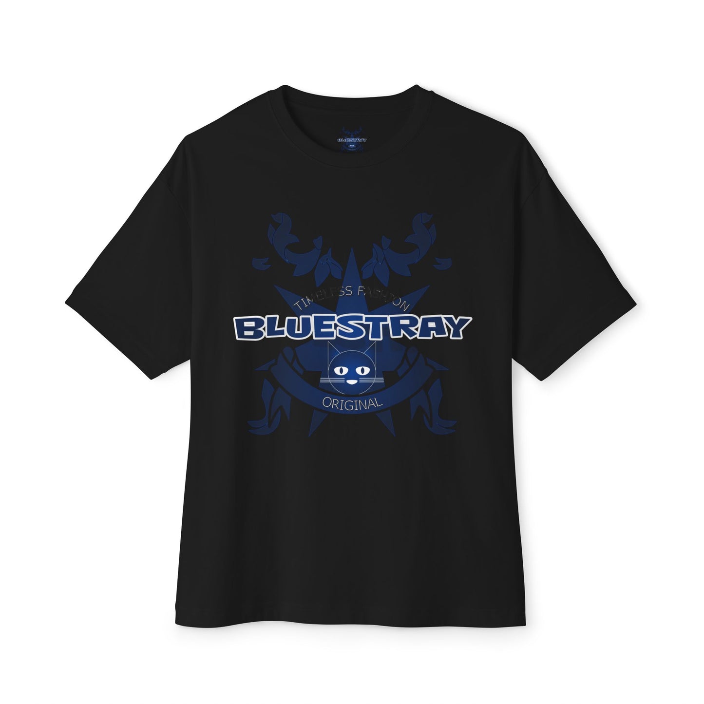Bluestray Crab Graphic Tee — Oversized Boxy T‑Shirt