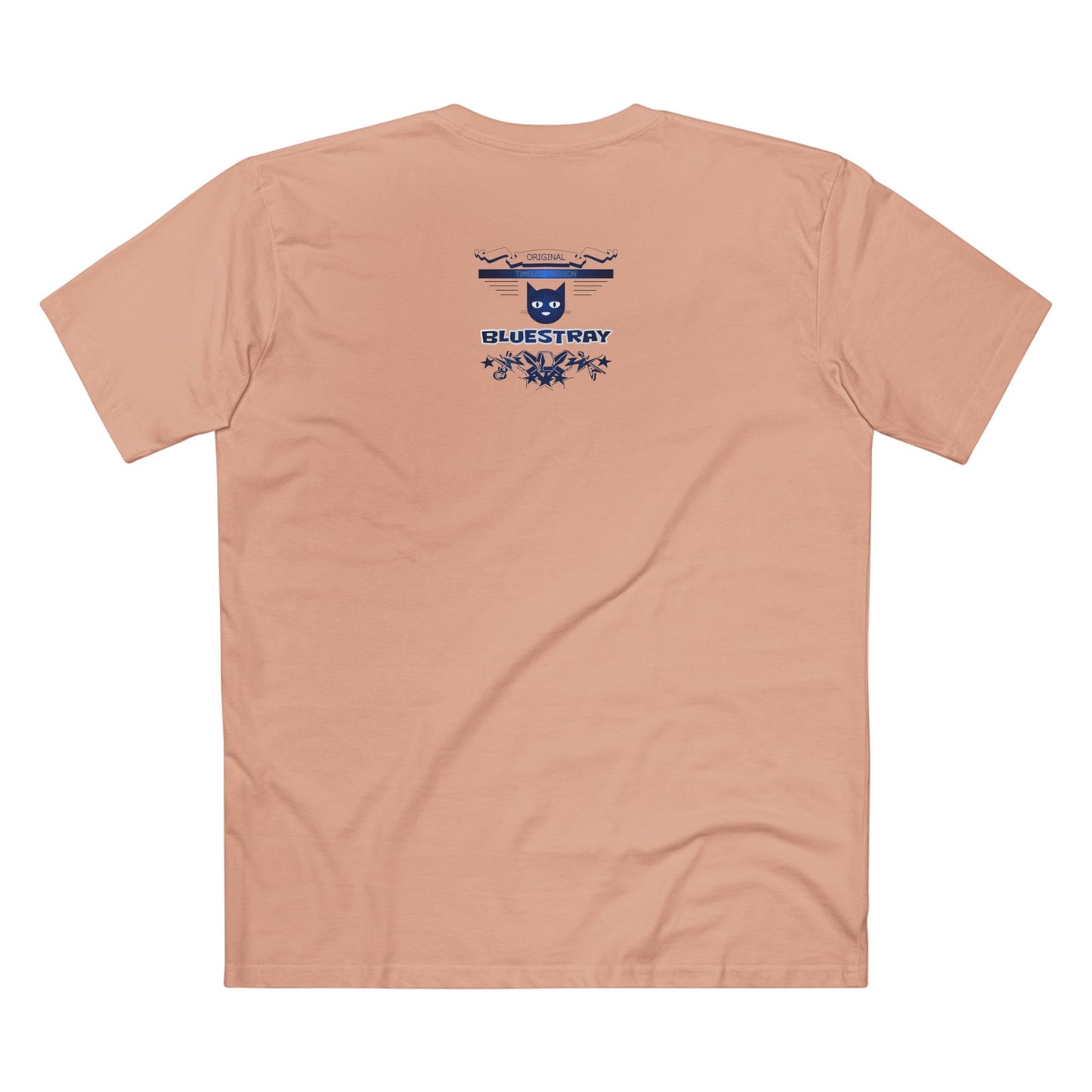 Bluestray Graphic Tee — Retro Cat Logo T-Shirt