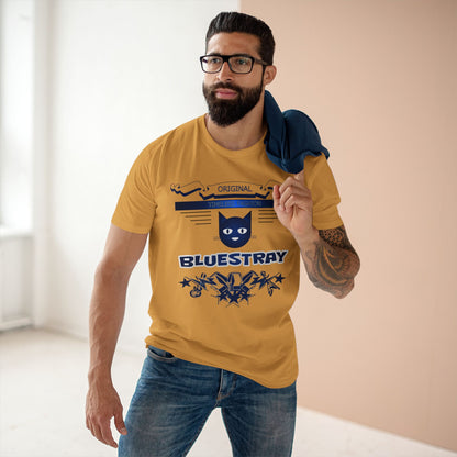Bluestray Graphic Tee — Retro Cat Logo T-Shirt